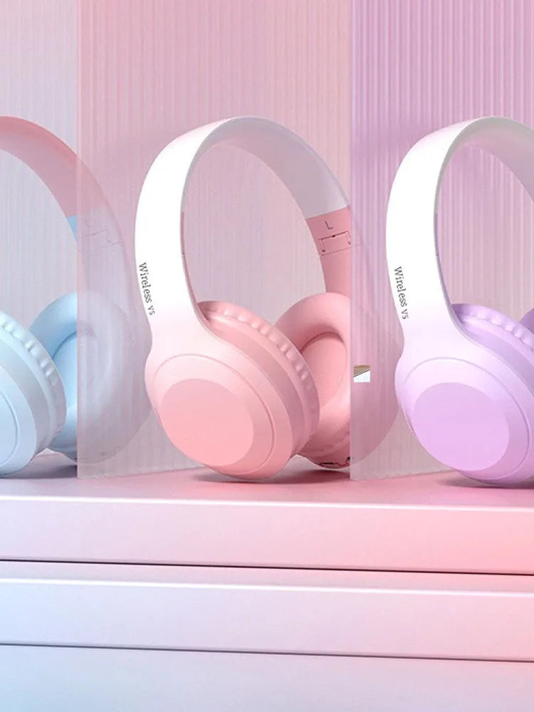 Casque sans fil, longue durée de vie, pliable, faible latence, réduction de bruit pour le jeu