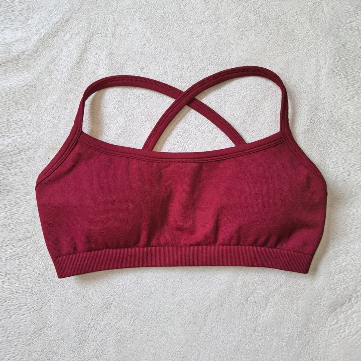 Short de sport femme à dos en V, taille mi-haute, sans coutures, idéal pour le yoga, la gym et le fitness. Extensible dans les 4 sens.