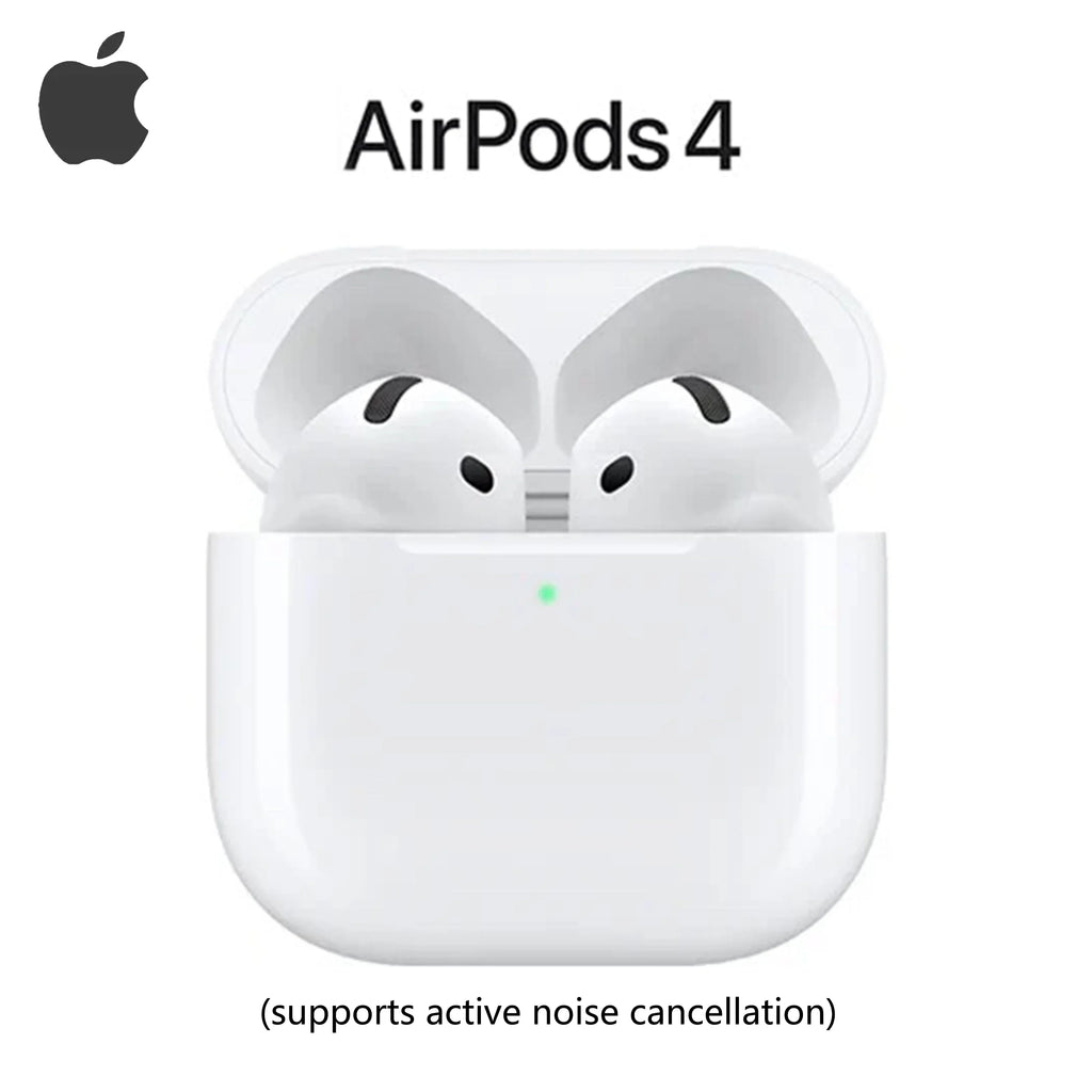 Apple AirPods 4 (compatibles avec la réduction active du bruit) avec boîtier de charge MagSafe (USB-C), écouteurs Bluetooth de quatrième génération