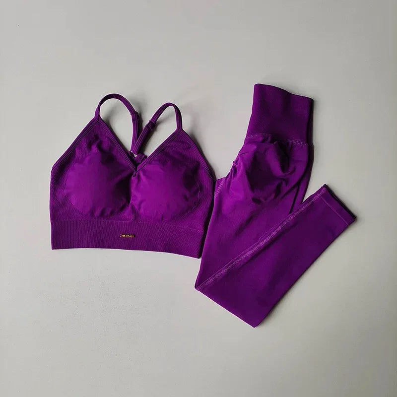Combinaison de sport pêche taille haute gainante pour femme, résistante aux chocs, idéale pour le yoga, la course et le fitness.