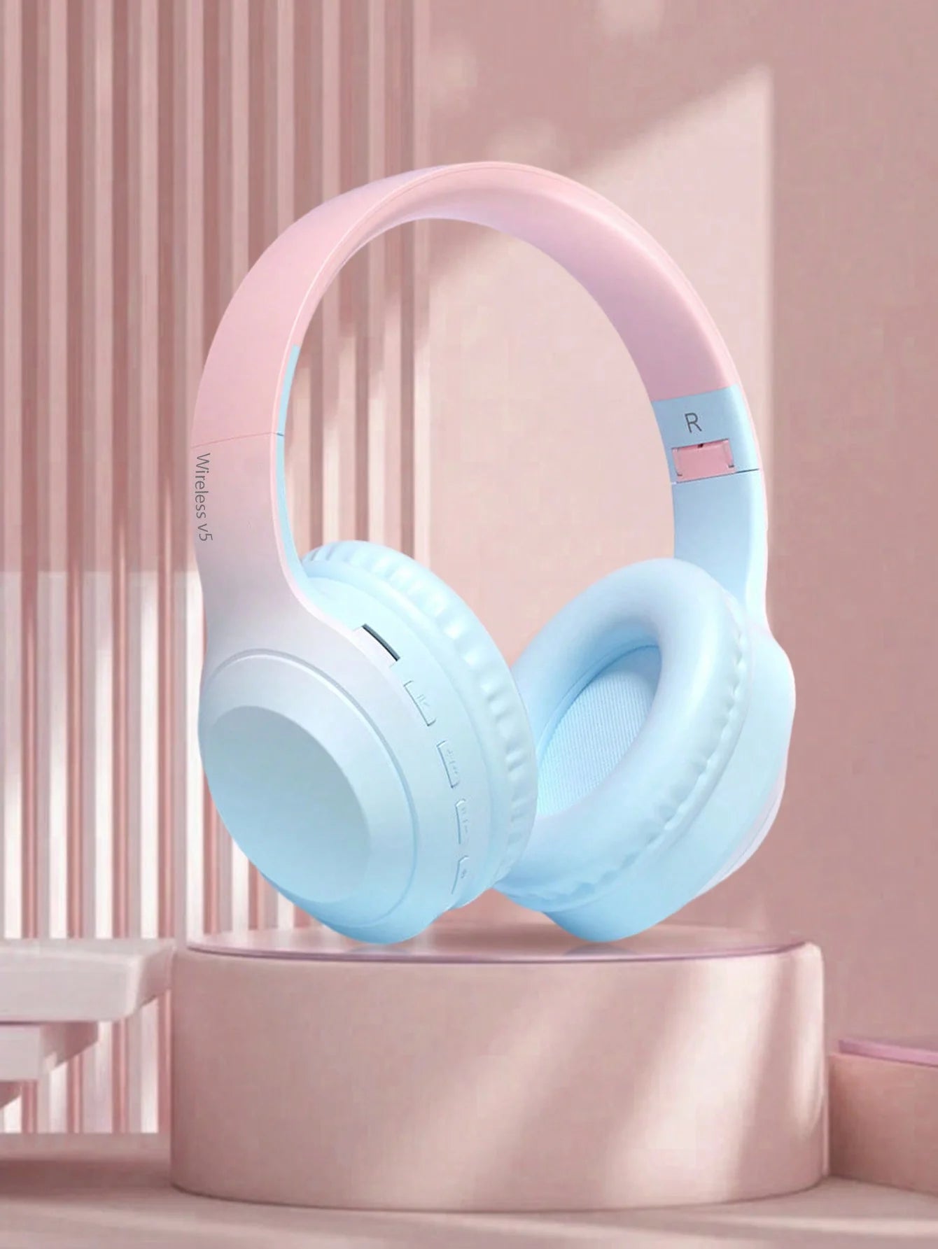 Casque sans fil, longue durée de vie, pliable, faible latence, réduction de bruit pour le jeu